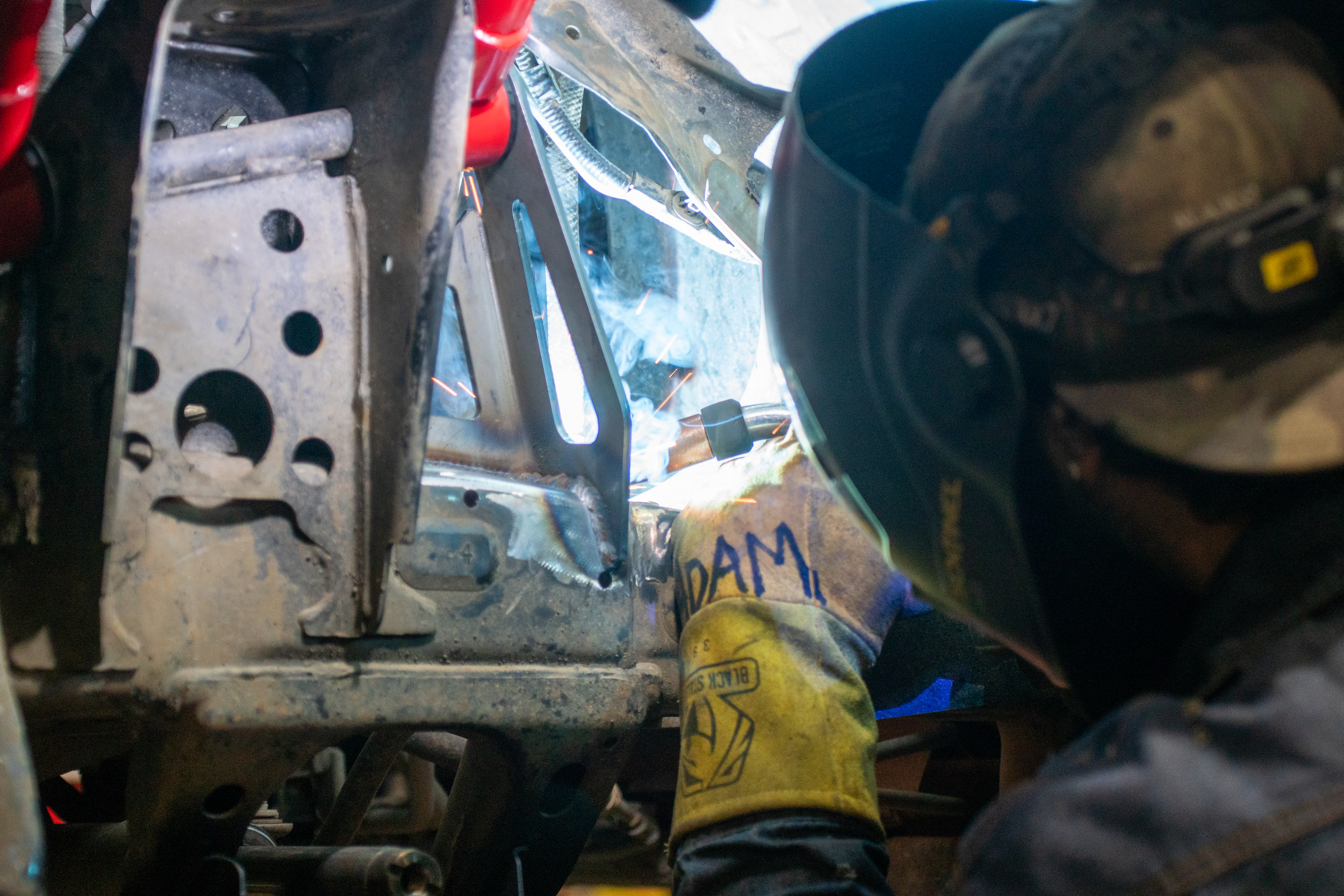 Custom Shock Enforcement Fabrication