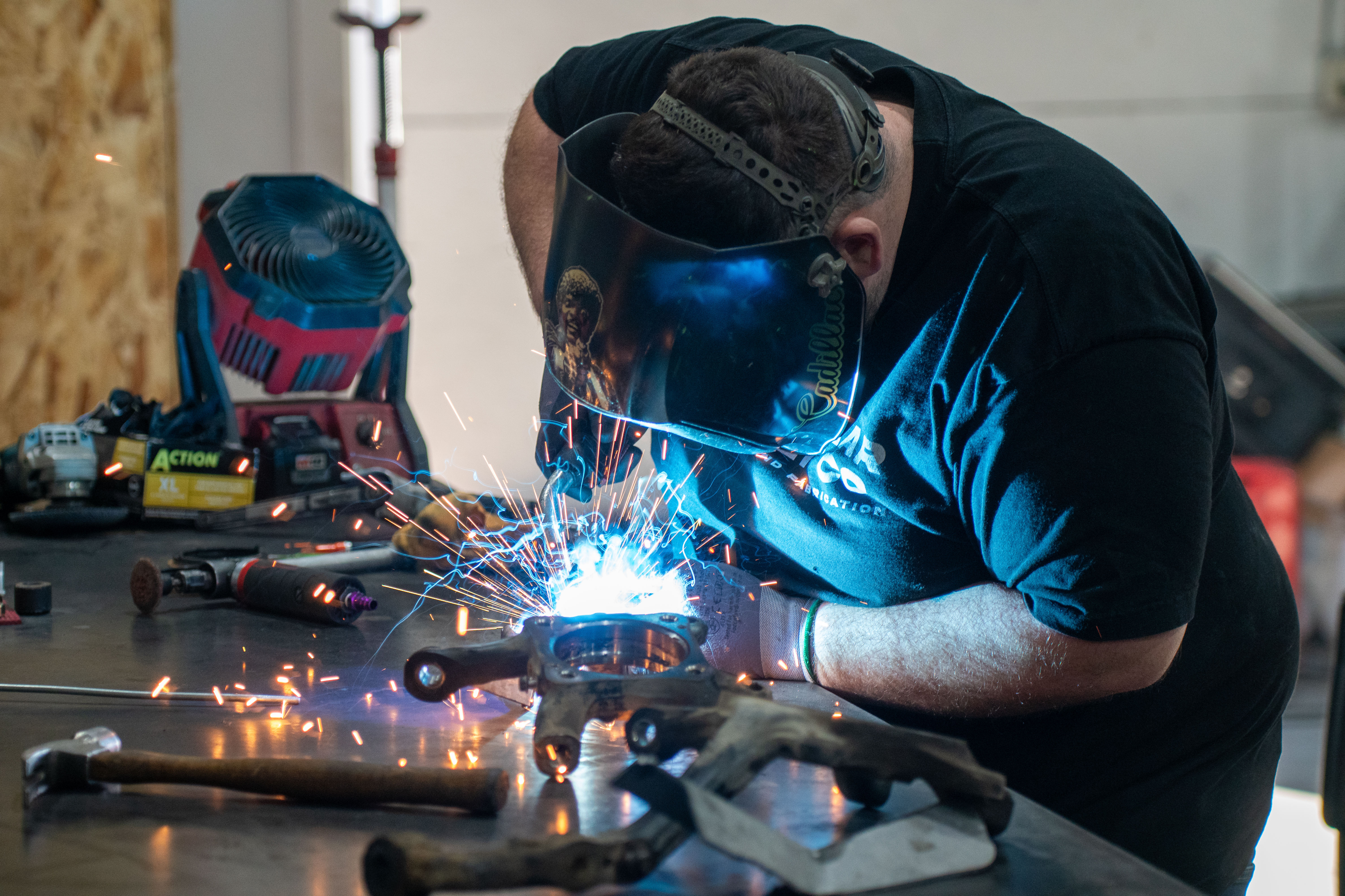 Welding 3rd Gen Spindle Gussets